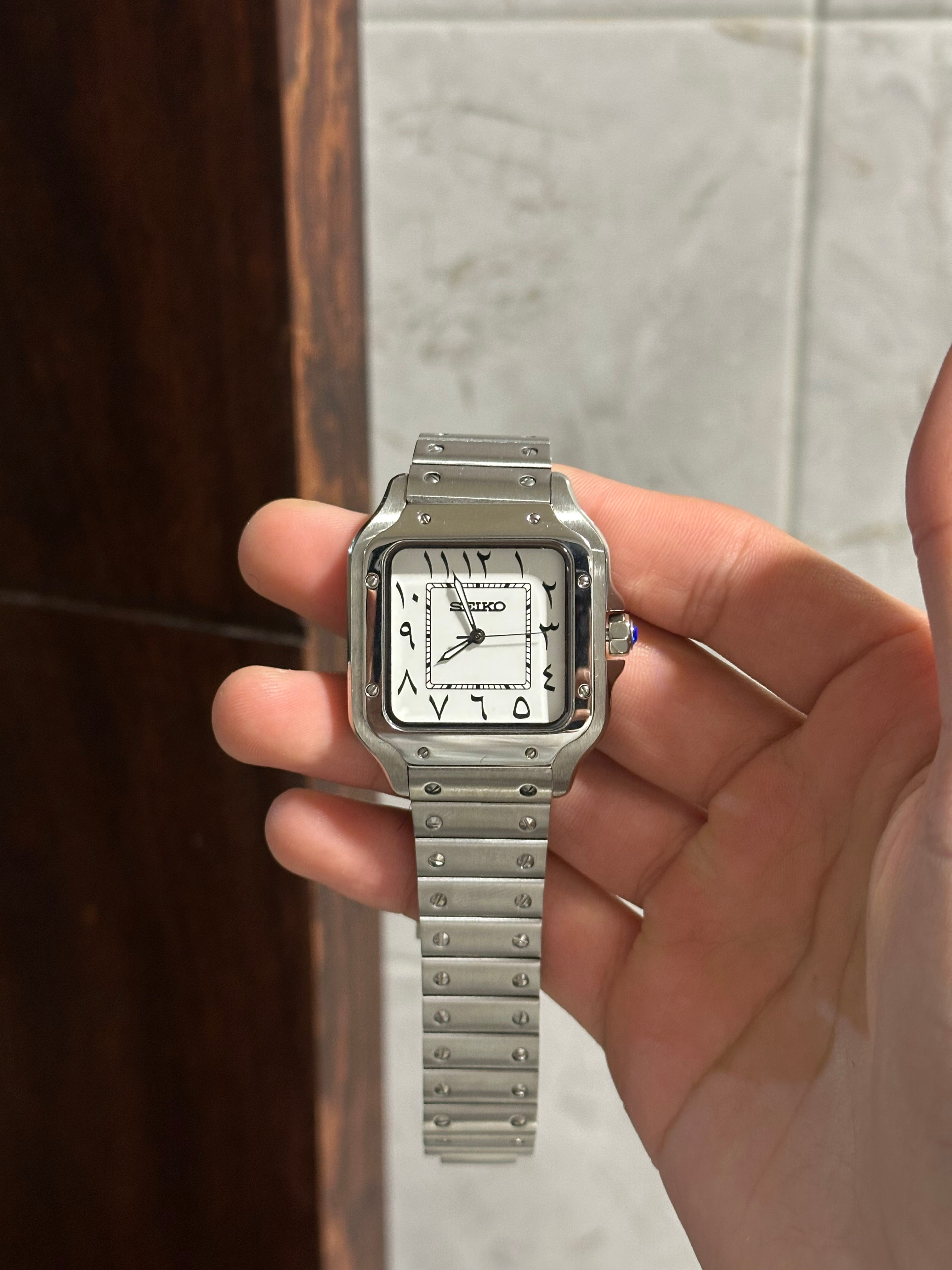 SEIKO MOD SANTOS ARABIC DEAL
