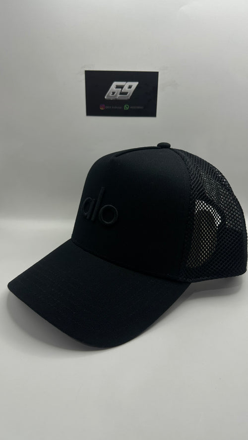 ALO TRUCKER HAT BLACK