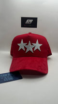 STAR HATS TRIPLE RED