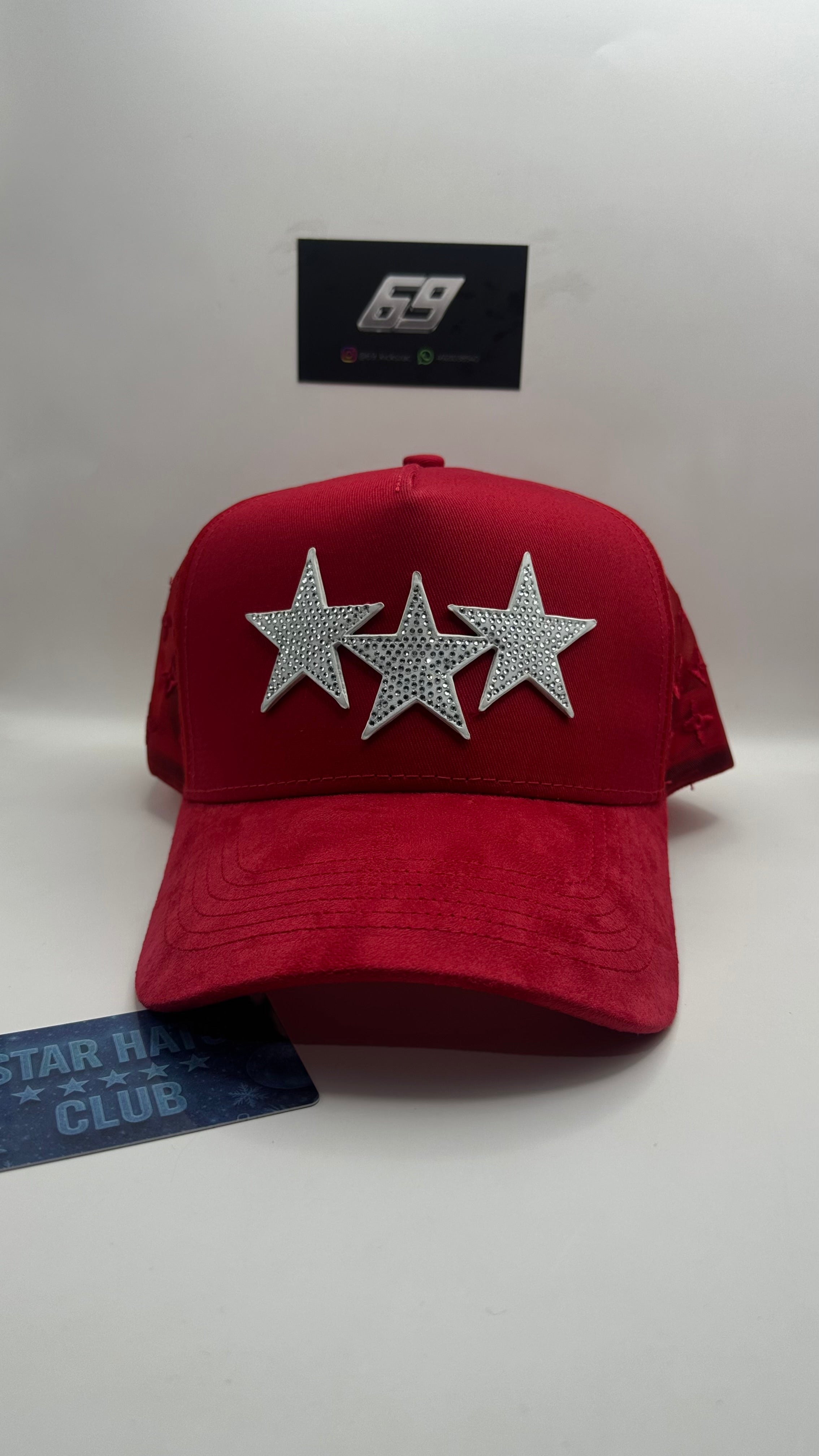 STAR HATS TRIPLE RED