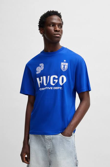 HUGO Jersey Blue