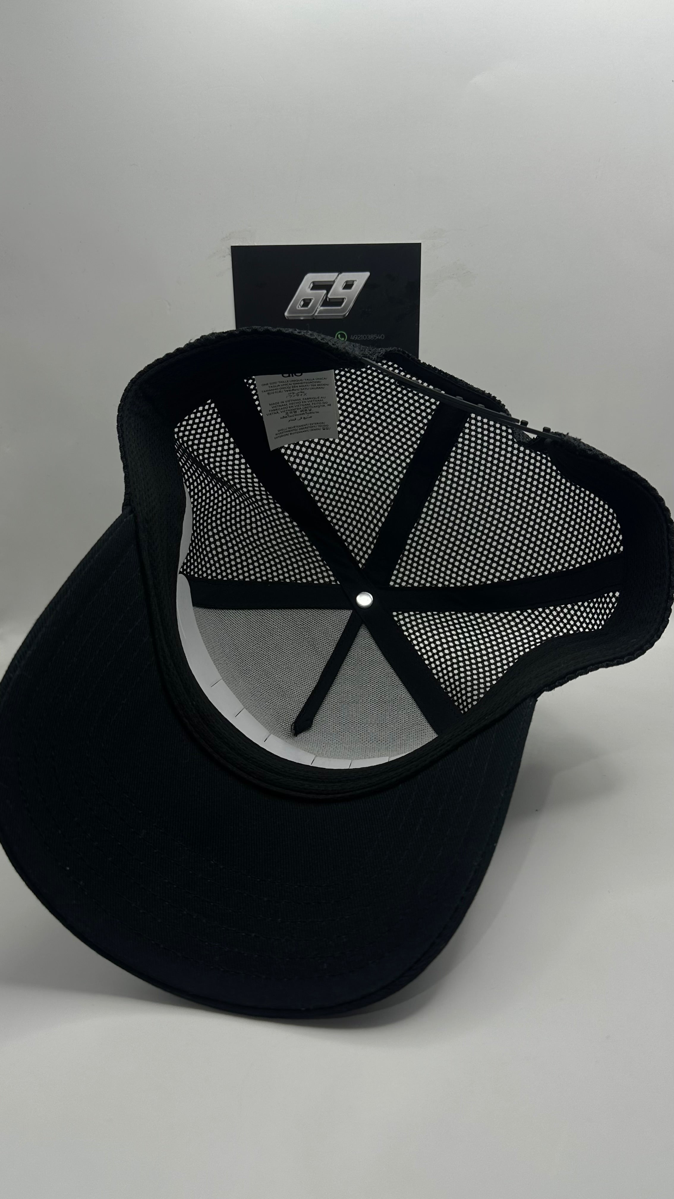 ALO TRUCKER HAT BLACK