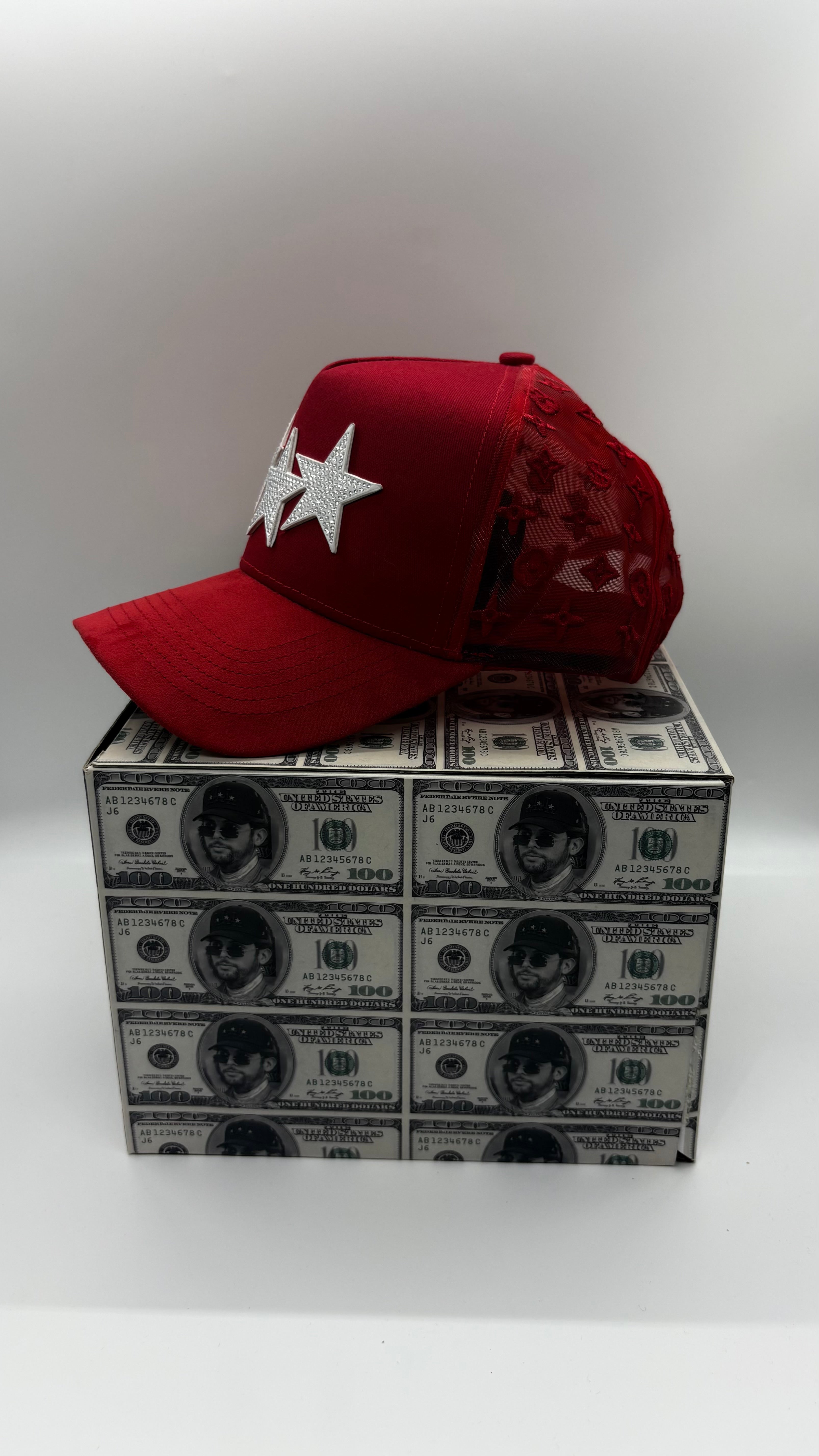 Star Hats Red